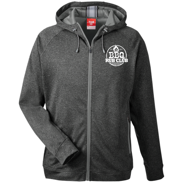 BBQ Rub Club Men's Performance Hooded Jacket
