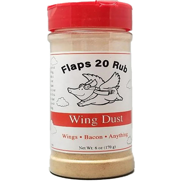 Flaps 20 Rub - Wing Dust – BBQ Rub Club