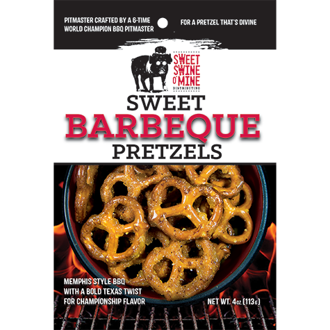 Sweet Swine O'Mine - Sweet Barbeque Pretzels
