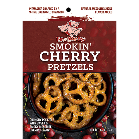 Three Little Pigs - Smokin' Cherry Pretzels