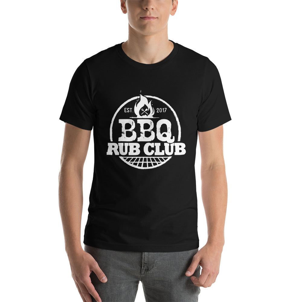 BBQ Rub Club T-Shirt with White Logo