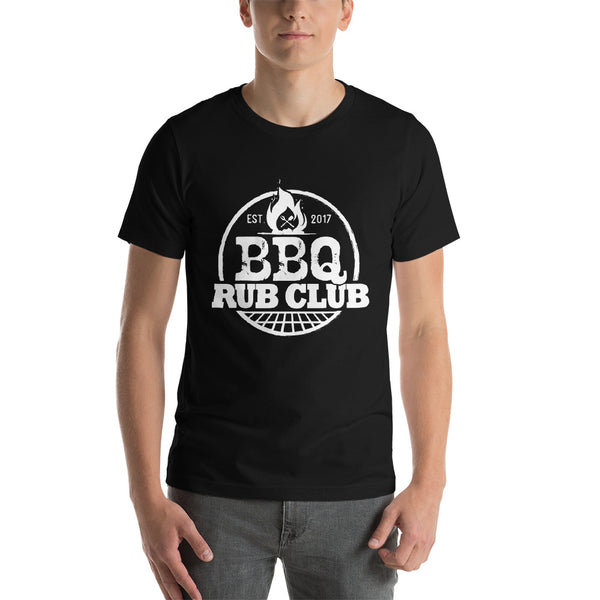 BBQ Rub Club T-Shirt with White Logo