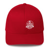 BBQ Rub Club Flex Fit Hat White Logo